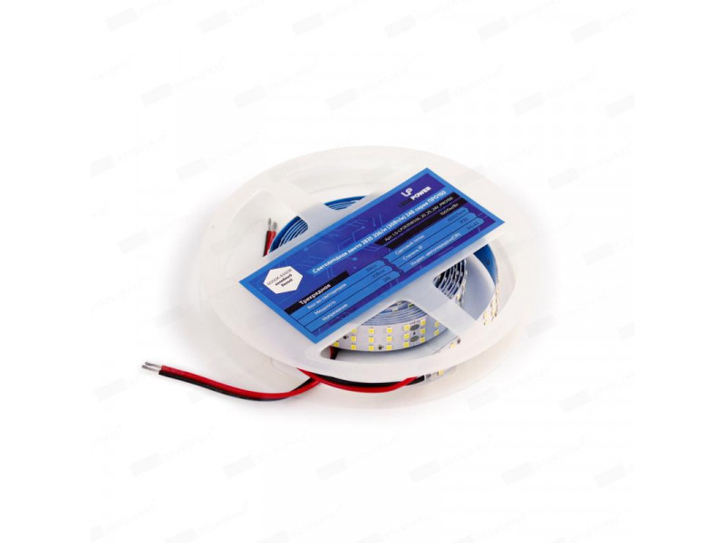 Светодиодная лента LEDS POWER 24V 30,0W трехрядная 336 диодов/м 6000K-6500K серия PRO150
